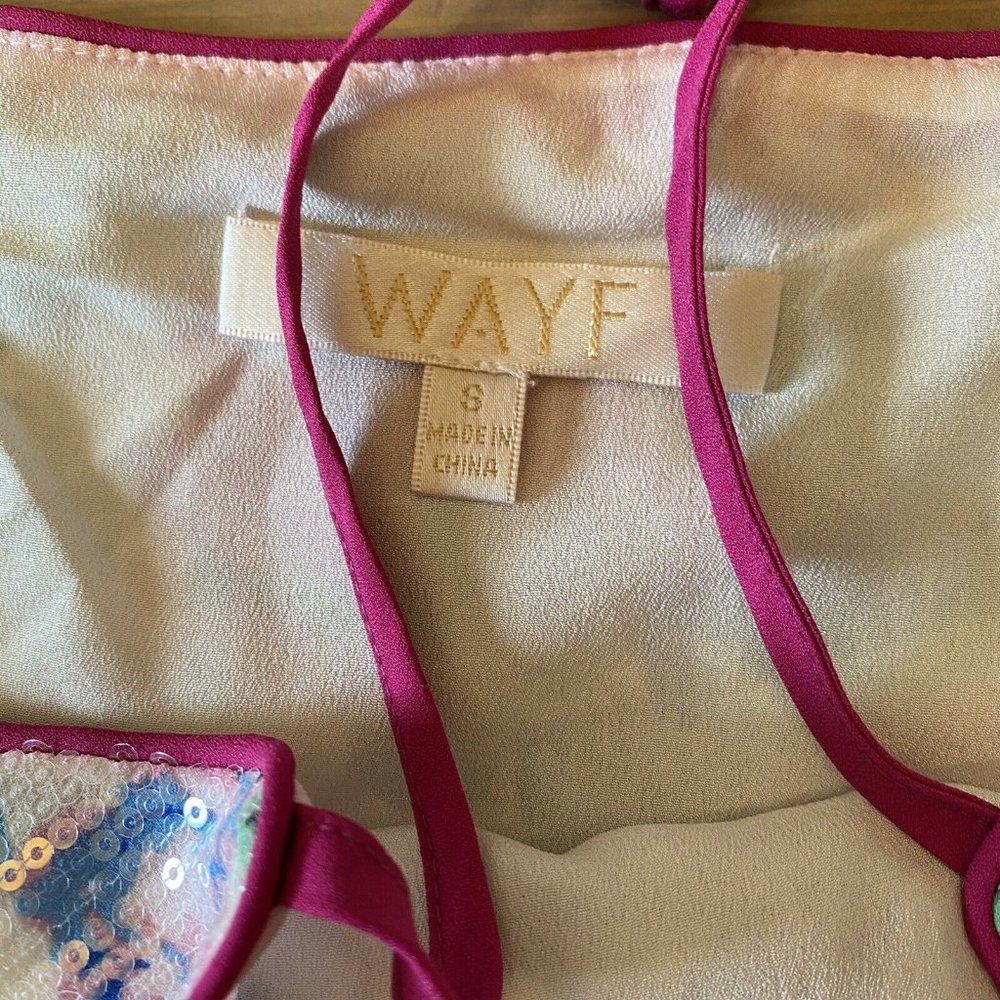 WayF fontane cami swing tank top Small Sequin - Picture 7 of 8